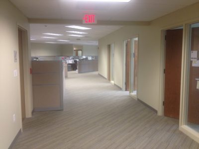 US Dept. of Veterans Affairs Denver Acquisition and Logistics Center hallway