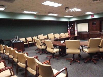 US Navy Cyber Command meeting room
