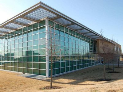 US Citizenship and Immigration Services Building (UCSIS) glass wall